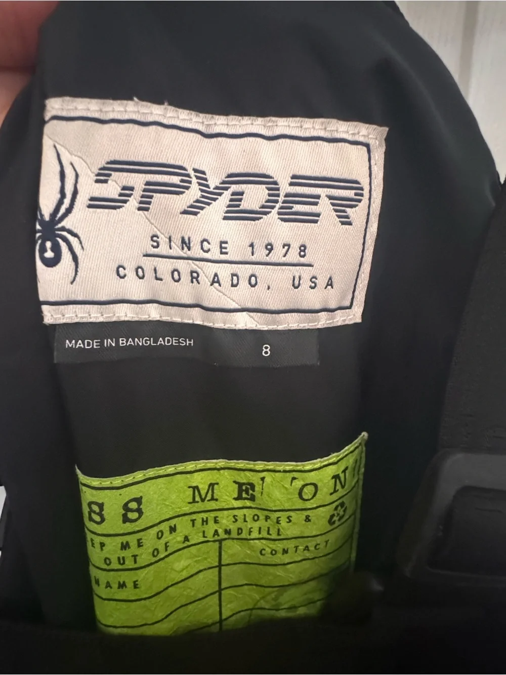 Boys Spyder Jacket and snow pants set